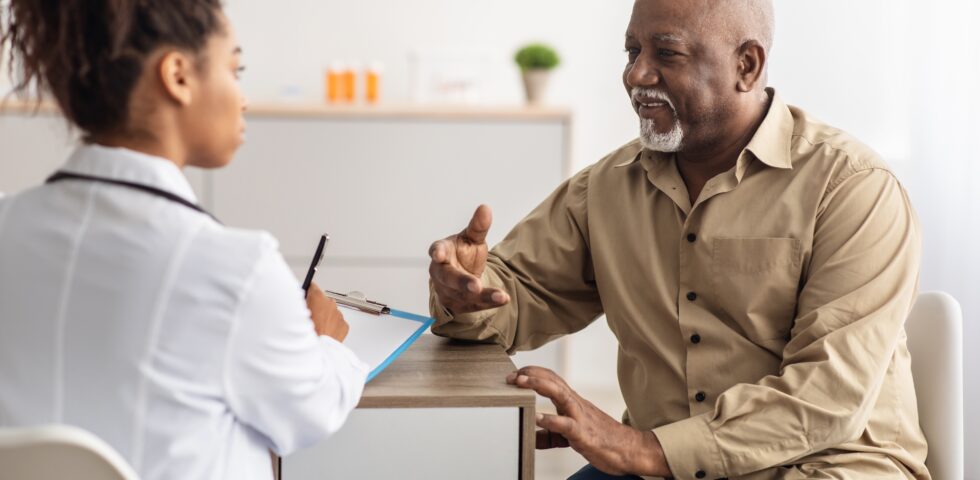 Patient's first appointment at Cornerstone Health
