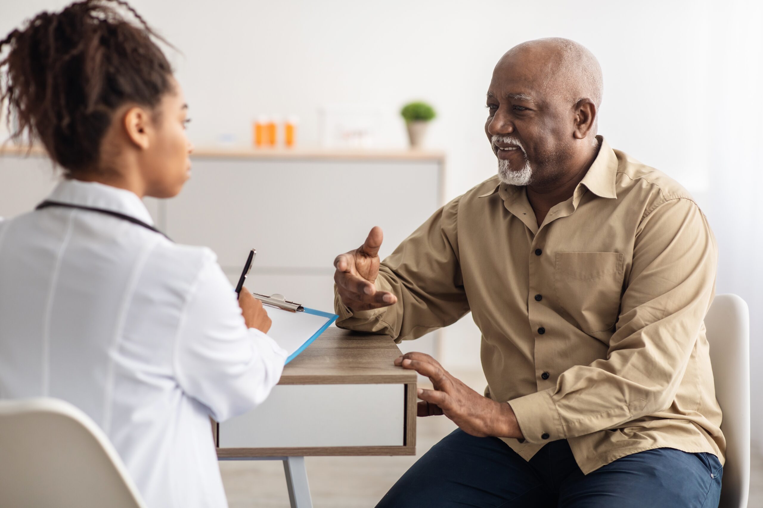 Patient's first appointment at Cornerstone Health